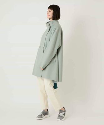 スタンドカラーリバージャージーコート | HIROKO BIS (Women