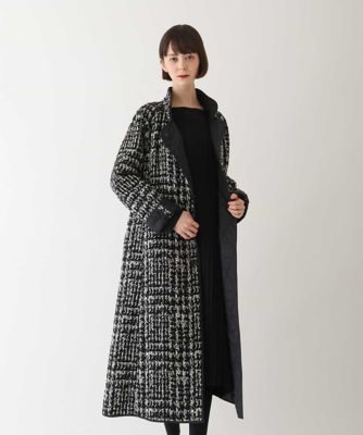 ヒロコビス HIROKO BIS 21AW リバーシブルタフタショートダウン 9