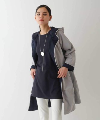 HIROKO BIS スプリングコート リバーシブルタフタスプリングコート | HIROKO BIS (Women