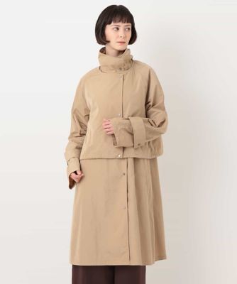 HIROKO BIS 　3WAY タフタコート　定価5.39万円　デザインコート HIROKO BIS 3WAY タフタコート 定価5.39万円 デザインコート