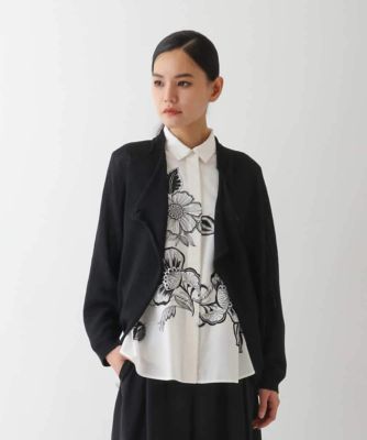 HIROKO BIS (Women)/ヒロコビス コードヤーンドライニットカーディガン