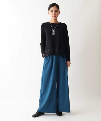 タフタジョイントニットプルオーバー