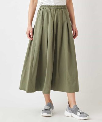 タイプライターフレアスカート ／洗濯機で洗える | ファッション・服  