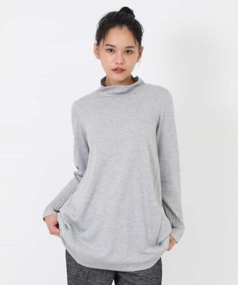 ＜HIROKO BIS (Women)＞【洗える】プリーツジャージーデザインチュニック