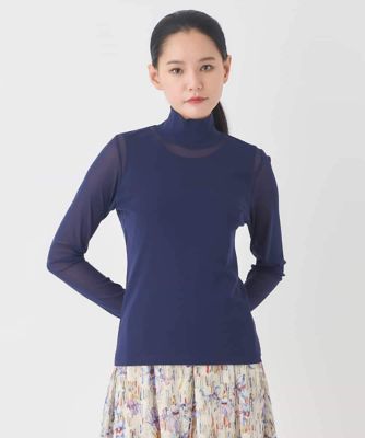 シアーハイネックカットソー | HIROKO BIS (Women)/ヒロコビス | 三越