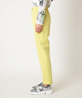 サイドベンツストレッチクロップドパンツ ／洗える | HIROKO BIS