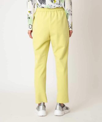 サイドベンツストレッチクロップドパンツ ／洗える | HIROKO BIS