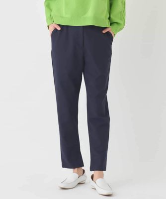 サイドベンツストレッチクロップドパンツ ／洗える | HIROKO BIS