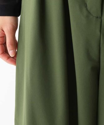 ポプリンストレッチコクーンパンツ　／洗濯機で洗える