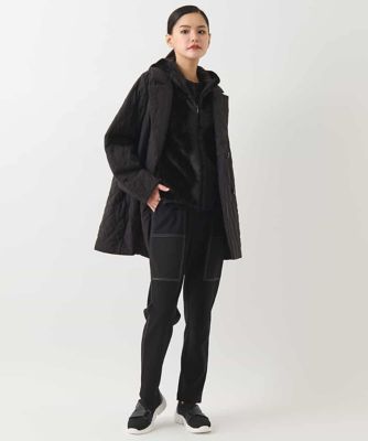配色ステッチジャージーデザインパンツ　／洗える