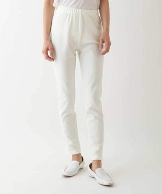 【SALE】HIROKO BIS (Women)/ヒロコビス ハイストレッチ快適レギンスパンツ ホワイト90 パンツ・ズボン【三越伊勢丹/公式】