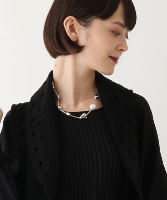＜HIROKO BIS (Women)＞メタルパーツショートネックレス