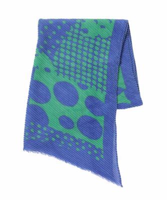 ＜HIROKO BIS (Women)＞ドットプリーツストール　／洗える