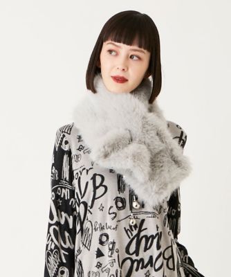 ＜HIROKO BIS (Women)＞ロングファーティペット　／洗える