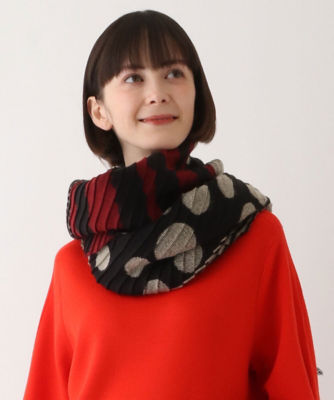 ＜HIROKO BIS (Women)＞【洗える】プリーツデザインストール