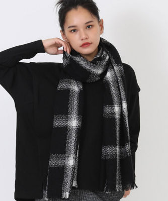 ＜HIROKO BIS (Women)＞チェックツイードストール