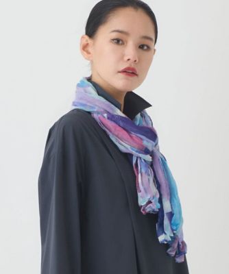 nowos プリントストール　最終価格 ワッシャープリントストール | HIROKO BIS (Women)/ヒロコビス | 三越