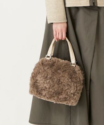 2WAY】スクエアボアバッグ | HIROKO BIS (Women)/ヒロコビス