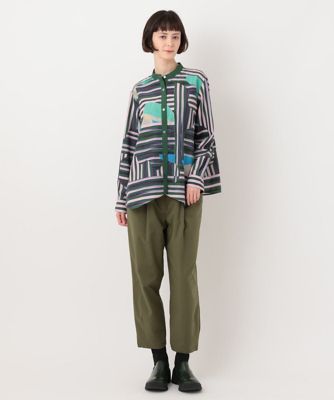 【洗濯機で洗える】ストレッチタフタリラックスパンツ