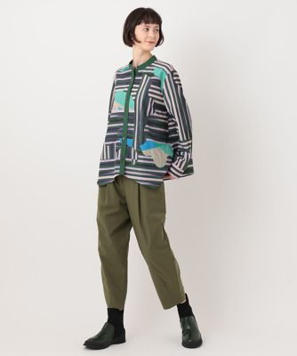 【洗濯機で洗える】ストレッチタフタリラックスパンツ