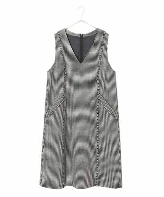 美品☆バーバリーロンドン ワンピース ジャンパースカート メガチェック ツイード 美品☆バーバリーロンドン ワンピース ジャンパースカート メガ