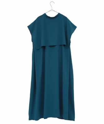 ＊美品＊ヒロココシノ　プルミエ／ワンピース 大きいサイズ／接触冷感／UVカット／速乾】セーラーカラージョー