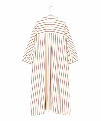 大きいサイズ】ストライプシャツワンピース | HIROKO BIS GRANDE