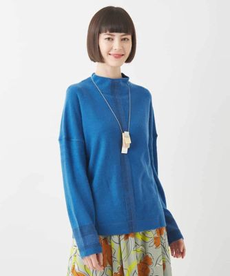 HIROKO BIS / ヒロコビス ラメインターシャニットプルオーバー ヒロコ ビス HIROKO BIS ラメインターシャニットプルオーバー