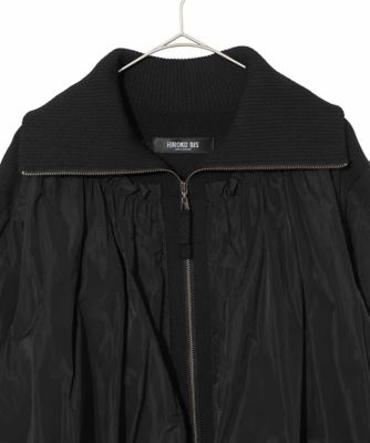 HIROKO BIS ✨大きいサイズ　異素材切り替え　ライト春アウター　ゆったり HIROKO BIS ✨大きいサイズ 異素材切り替え ライト春アウター