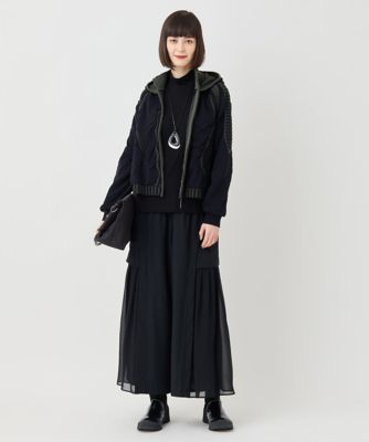 ぴーこ チェックパイルジャカードワンピース | HIROKO BIS (Women)/ヒロコビス