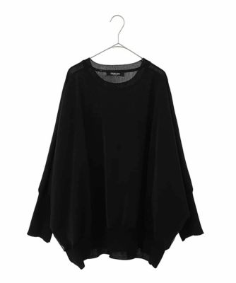 【大きいサイズ】ジョイントデザインドルマンニットプルオーバー