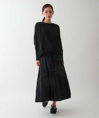 【大きいサイズ】ジョイントデザインドルマンニットプルオーバー