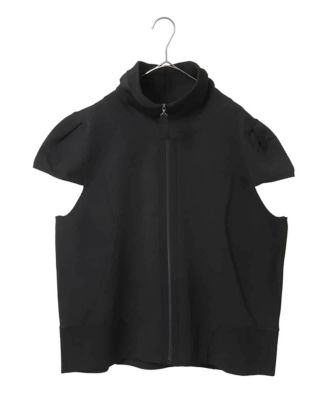 【SALE】【送料無料】HIROKO BIS GRANDE (Women)/ヒロコビスグランデ キャップスリーブニットジレ /洗える ブラック94 トップス【三越伊勢丹/公式】