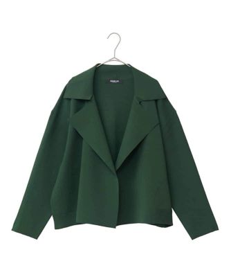 新品未使用タグ付き✨エポカ La maglia ミラノリブニットジャケット L 洗える】シンセティックミラノリブ ニットジャケット / ICB