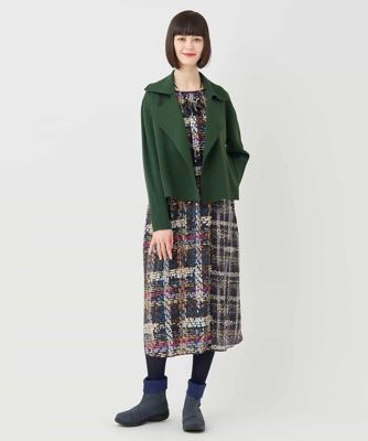 美品 HIROKO KOSHINO ヒロココシノ リブニット　ニットジャケット HIROKO KOSHINO（ヒロココシノ）のジャケット・スーツ｜おすすめ