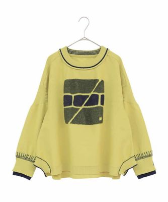 ＜HIROKO BIS GRANDE (Women)＞【大きいサイズ】カラフルジャカードニットプルオーバー