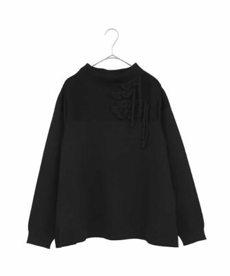 【送料無料】HIROKO BIS GRANDE (Women)/ヒロコビスグランデ スカラップデザインニット 94ブラック トップス【三越伊勢丹/公式】