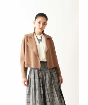 大きいサイズ】ミラノリブニットジャケット ／洗える | HIROKO BIS