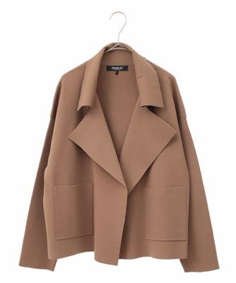 大きいサイズ】ミラノリブニットジャケット ／洗える | HIROKO BIS