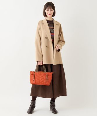 美品 HIROKO BIS／タックコクーンスカート　洗濯機可 小さいサイズ／洗濯機で洗える】タックコクーンスカート | HIROKO BIS