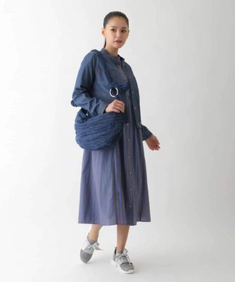 大きいサイズ】ステッチポイントデニムジャケット ／洗える | HIROKO