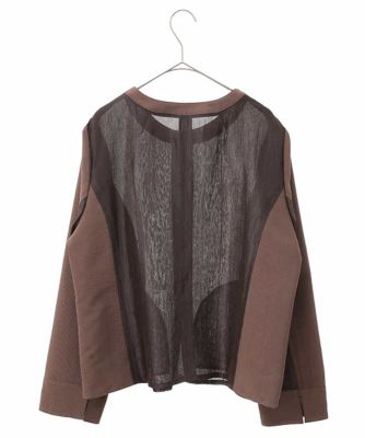 HIROKO BIS＊異素材コンビが素敵なセットアップ＊ジャケットM