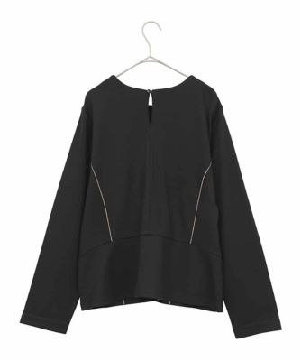 大きいサイズ】ラインアクセントポンチプルオーバー ／洗える | HIROKO