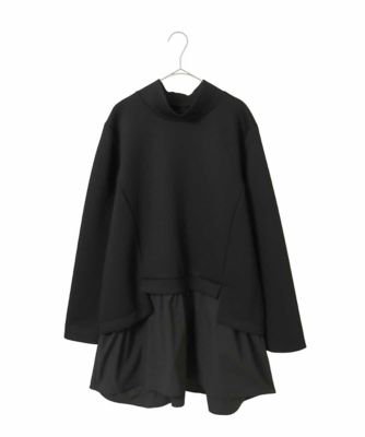 ストレッチダンボールドッキングデザインチュニック | HIROKO BIS
