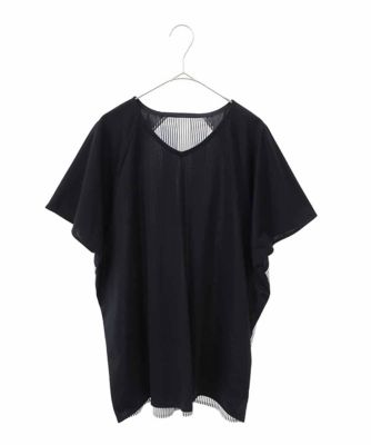 【大きいサイズ／ＵＶ／遮熱性／接触冷感】バックジョイントフレンチスリーブカットソー　／洗濯機で洗える