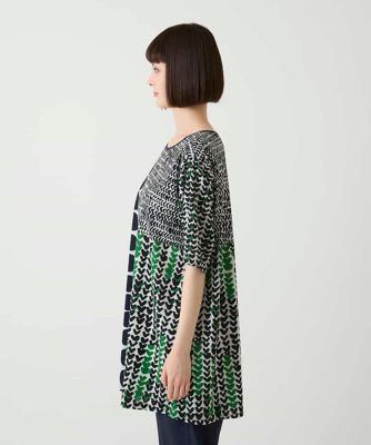 グラフィカルデザインチュニック | HIROKO BIS GRANDE (Women)/ヒロコ