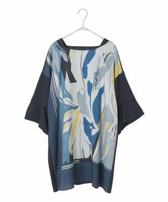 TOKUKO 2 アートプリント長袖チュニック TOKUKO 2 アートプリント長袖チュニック