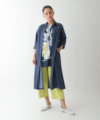 大きいサイズ】アートプリント切り替えデザインチュニック