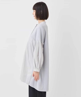 HIROKO BIS ✨大きいサイズ　異素材切り替え　ライト春アウター　ゆったり HIROKO BIS ✨大きいサイズ 異素材切り替え ライト春アウター