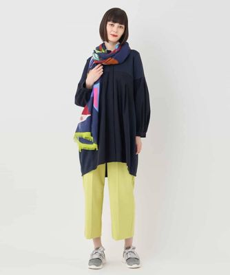 HIROKO BIS ✨大きいサイズ　異素材切り替え　ライト春アウター　ゆったり HIROKO BIS ✨大きいサイズ 異素材切り替え ライト春アウター